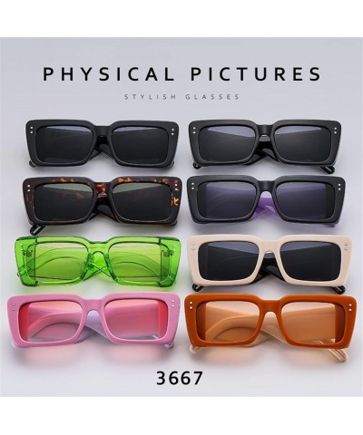 Outdoor Vacation Trendy Driving Sunglasses for Men and Women (Color : D, Size : 1) 1 E $15.65 Designer