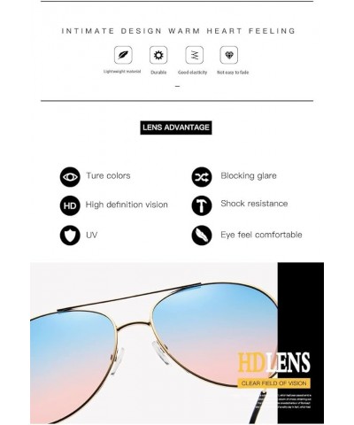 Men and Women Drivers Driving Sunglasses Metal Frame Fashion Retro Sunglasses Sunglasses (Color : 9, Size : One Size) One Siz...