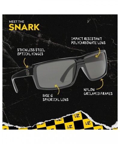 Unisex Snark Sunglasses Black/Grey $37.60 Rectangular