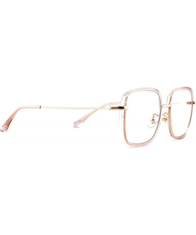 Adult Blue Light Blocking Glasses - 1908 Pink-gold | Green Coat $33.79 Designer