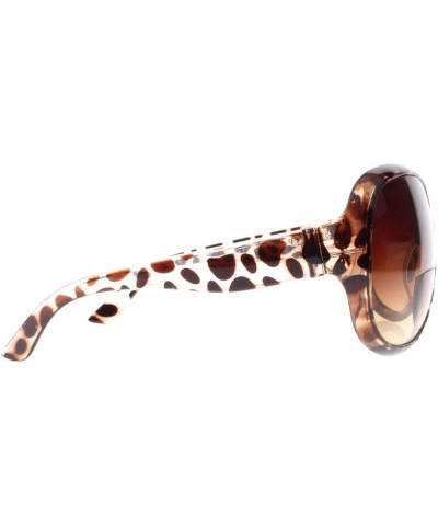 Ladies Oversized Bifocal Tinted Lens Sun Reader Reading Glasses UV400 Sunglasses Tortoise $8.24 Oval