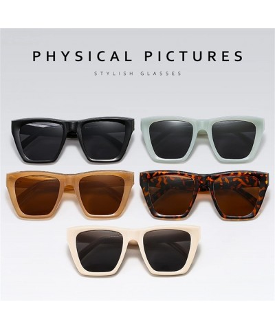 Men And Women Square Outdoor Fashion Decorative Sunglasses Gift A $13.41 Designer