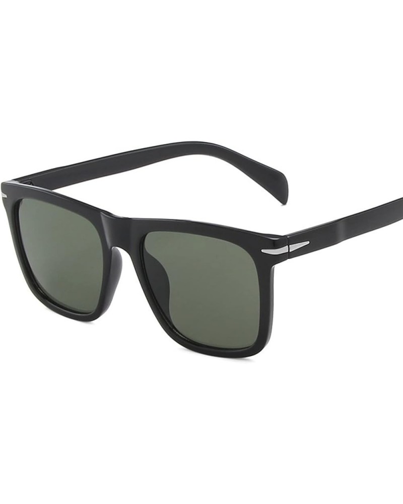 Square Frame Fashionable Decorative Sunglasses for Men and Women (Color : G, Size : 1) 1 C $16.00 Designer