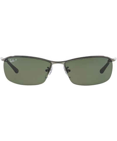 RB3183 Sunglasses + Vision Group Accessories Bundle Gunmetal/Green Polarized (004/9a) $70.93 Rectangular