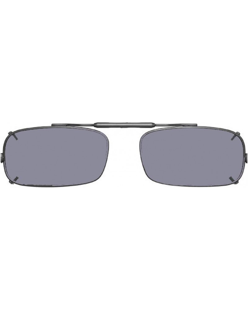 Visionaries Polarized Clip on Sunglasses - True Rec - Bronze Frame - 56 x 35 Eye $33.77 Designer