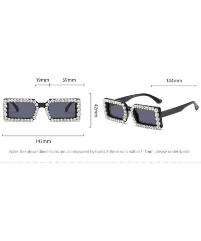 Small Frame Women's Fashion Sunglasses Outdoor Vacation Party Decorative Sunglasses (Color : C, Size : 1) 1 D $12.98 Designer