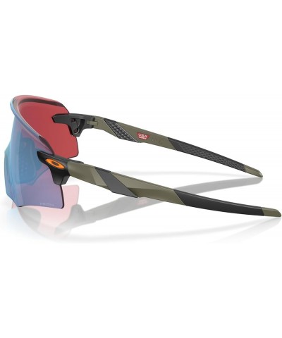 Men's Oo9471 Encoder Rectangular Sunglasses Matte Moss Green/Prizm Snow Sapphire $115.21 Rectangular