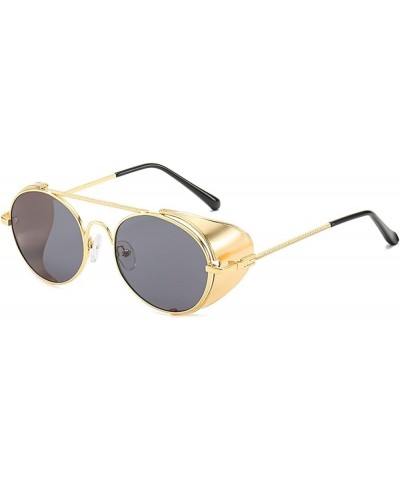 Metal Punk Woman Outdoor Vacation Fashion Decorative Sunglasses (Color : E, Size : 1) 1 B $18.82 Designer