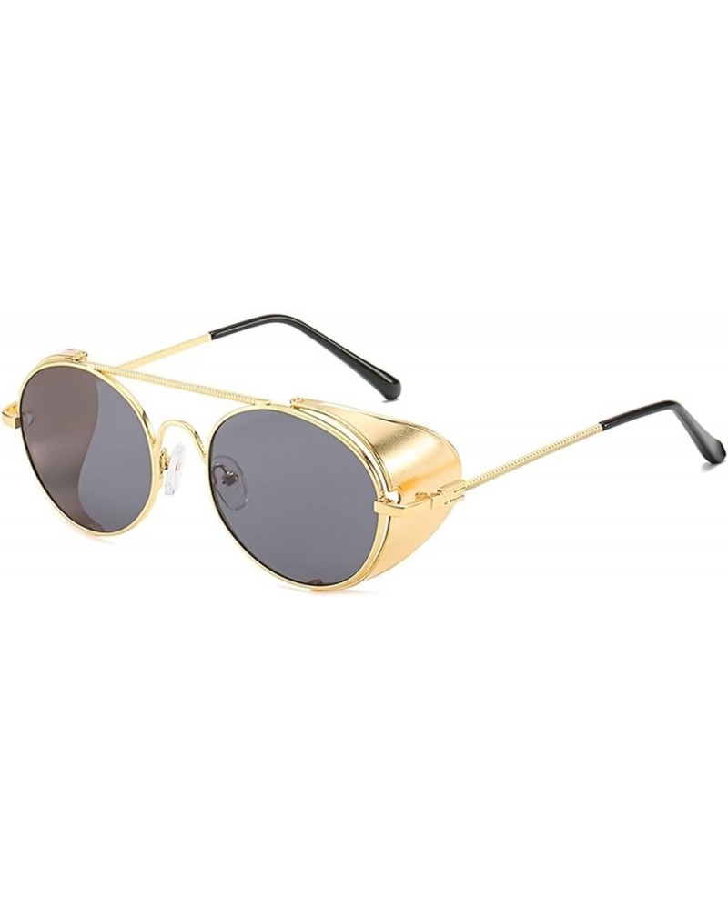 Metal Punk Woman Outdoor Vacation Fashion Decorative Sunglasses (Color : E, Size : 1) 1 B $18.82 Designer