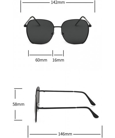 American for Men Men Women Polarized Sunglasses Fashion Protection Classic Round Frame Sunglasses Zd-silver $8.15 Round