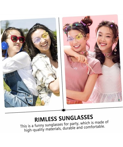 2 Pcs Sunglasses Clear Glasses Photo Gift Adulting Gifts Fire Fire Sunglasses Dragon and Phoenix Purple，yellowx2pcs $12.26 De...