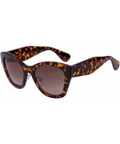 Women Fashion UV400 Sunglasses Cat Eye Sun Glasses Leopard $6.46 Cat Eye