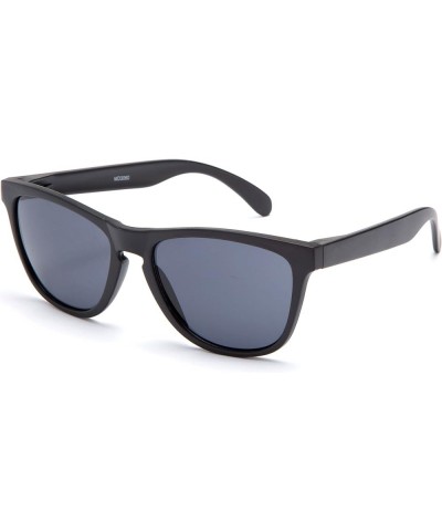 Men's Fashion Thin Temple Sunglasses Black Smoke $7.66 Wayfarer