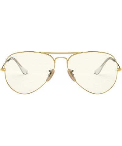 RB3025 Classic Evolve Photochromic Aviator Sunglasses Gold/Clear to Grey Photochromic $55.46 Aviator