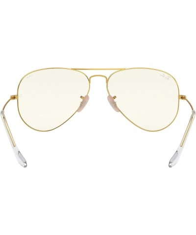 RB3025 Classic Evolve Photochromic Aviator Sunglasses Gold/Clear to Grey Photochromic $55.46 Aviator