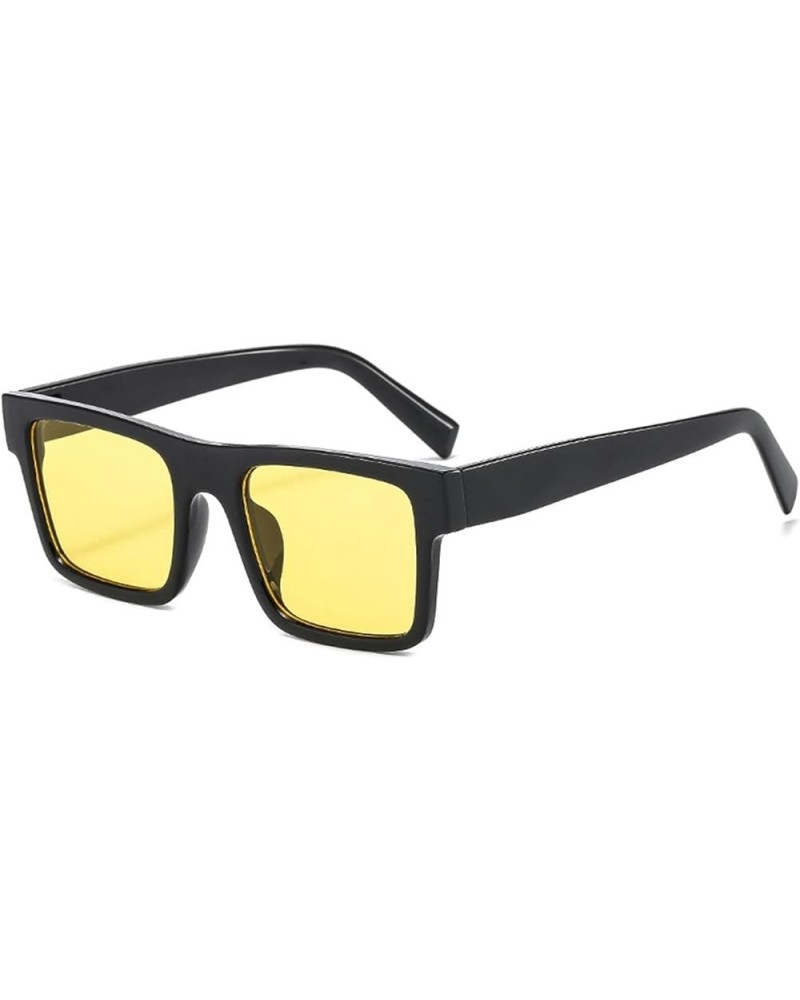 Retro Square Men's And Women's Outdoor Vacation Decoration Sunglasses Gifts E $13.73 Designer