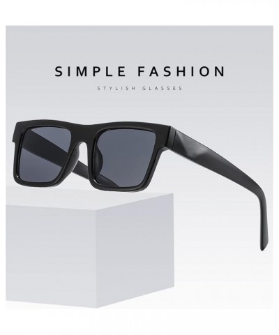 Retro Square Men's And Women's Outdoor Vacation Decoration Sunglasses Gifts E $13.73 Designer