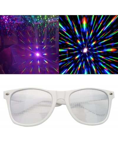 Heart Sunglasses Heart Effect Diffraction Glasses Festival Party Rave Light Accessories Heart Glasses UV400 Protection Firewo...