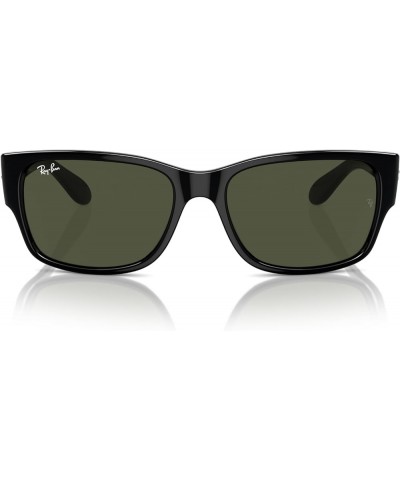 RB4388 Square Sunglasses Black/Green $52.90 Square