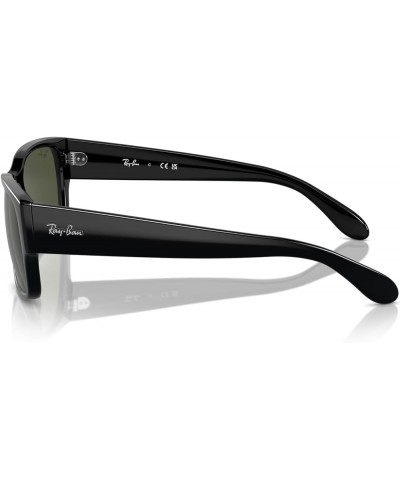 RB4388 Square Sunglasses Black/Green $52.90 Square