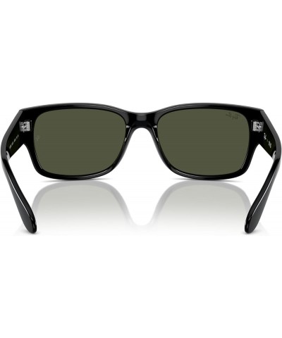 RB4388 Square Sunglasses Black/Green $52.90 Square