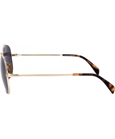 David Beckham-Db 7004/S 0J5G/T4 Aviator Sunglasses Gold Silver Mirror $46.02 Rectangular