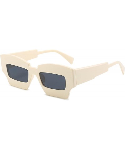 Fashion UV400 Men and Women Sunglasses Outdoor Vacation Decorative Sunglasses (Color : 7, Size : 1) 1 7 $14.48 Designer