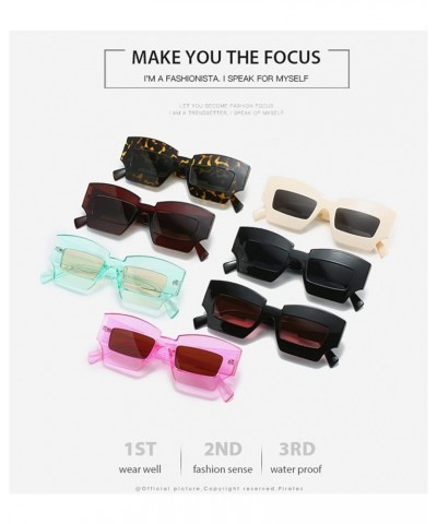 Fashion UV400 Men and Women Sunglasses Outdoor Vacation Decorative Sunglasses (Color : 7, Size : 1) 1 7 $14.48 Designer