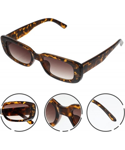 Sunglasses for Women Retro Fashion Sunglasses Protection Square Frame Eyewear Assorted Color 1 $6.83 Square