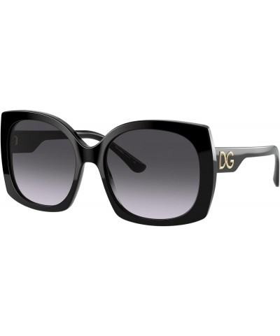 Women's Round Fashion Sunglasses, Black/Light Grey Gradient Black, One Size $45.88 Round