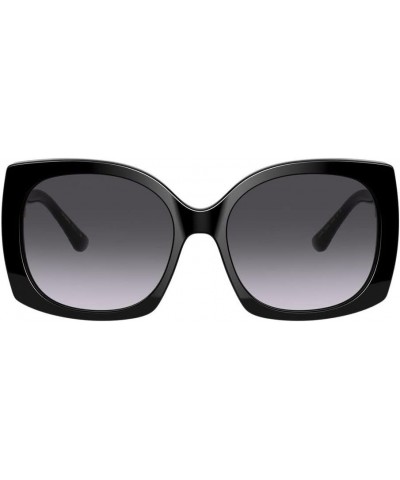 Women's Round Fashion Sunglasses, Black/Light Grey Gradient Black, One Size $45.88 Round