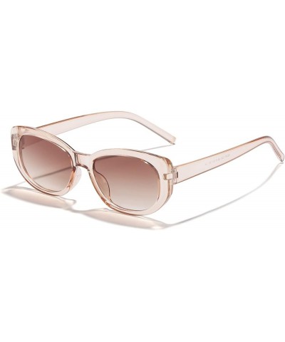 Men's and Women's Cat Eye Outdoor Vacation Fashion Decorative Sunglasses (Color : F, Size : 1) 1 G $12.30 Designer