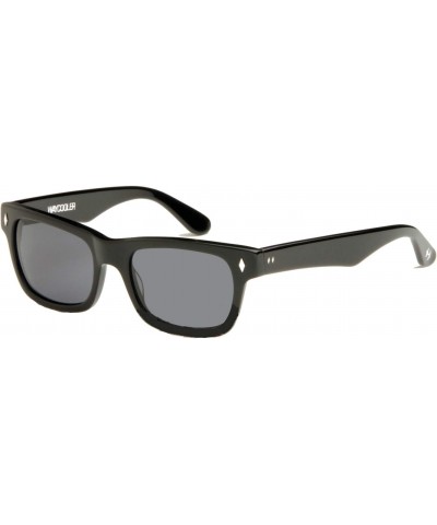 Tres Noir Optics Waycooler Sunglasses (Shiny Black Frames / Smoke CR-39 Lenses) $42.64 Designer