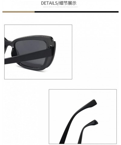 Street Photography Men and Women Shading Sunglasses Outdoor Holiday (Color : F, Size : Medium) Medium D $18.02 Designer