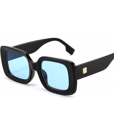 Men's And Women's Square Large Frame Trendy Sunglasses Gift C $11.39 Designer