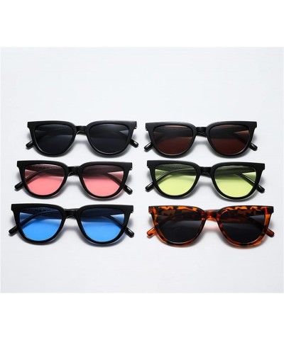 Retro Cat Eye Men's And Women's Outdoor Vacation Sunglasses Commuter Trend UV400 Sunglasses Gift F $13.98 Designer