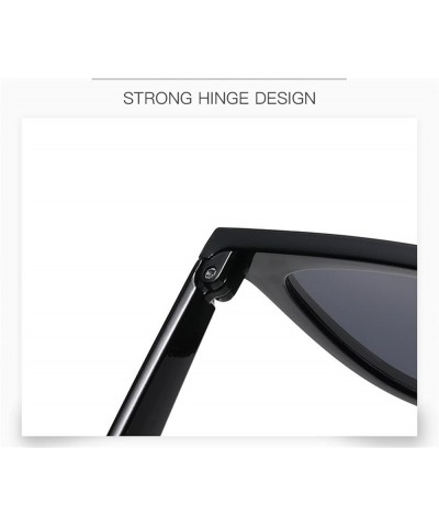 Retro Cat Eye Men's And Women's Outdoor Vacation Sunglasses Commuter Trend UV400 Sunglasses Gift F $13.98 Designer