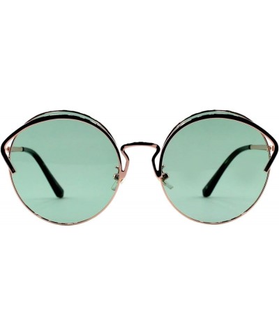 50 Shades Sunglasses - Polarized Lens | Model 7056 Gold/Green $23.65 Designer