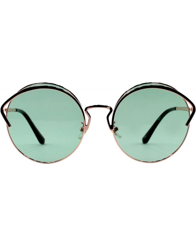 50 Shades Sunglasses - Polarized Lens | Model 7056 Gold/Green $23.65 Designer