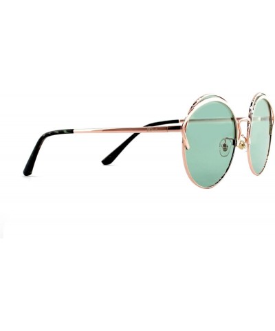 50 Shades Sunglasses - Polarized Lens | Model 7056 Gold/Green $23.65 Designer