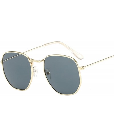 Square Sunglasses for Men (Color : Other, Size : Double Brown) Gold Gray Other $25.94 Designer