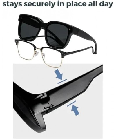 Maysprings Sunglasses Over Glasses, Maysprings Fit Over Sunglasses Maysprings Snap Shades Sunglasses Grey $8.15 Designer