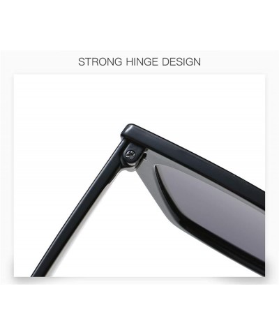 Fashion Personality Square Outdoor Sunglasses for Men and Women (Color : E, Size : 1) 1 C $10.73 Designer