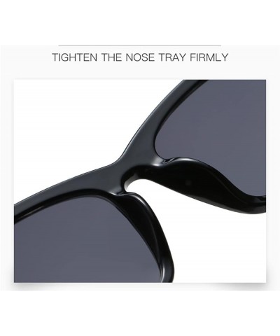 Fashion Personality Square Outdoor Sunglasses for Men and Women (Color : E, Size : 1) 1 C $10.73 Designer