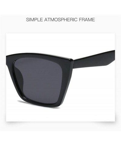 Fashion Personality Square Outdoor Sunglasses for Men and Women (Color : E, Size : 1) 1 C $10.73 Designer