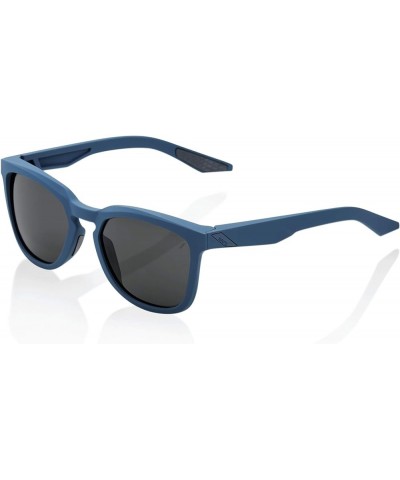 Hudson Performance Sunglasses - Durable, Flexible and Lightweight Eyewear Soft Tact Blue - Smoke Lens $68.60 Round