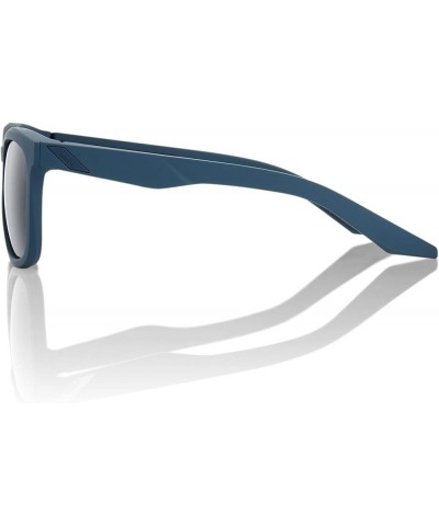 Hudson Performance Sunglasses - Durable, Flexible and Lightweight Eyewear Soft Tact Blue - Smoke Lens $68.60 Round