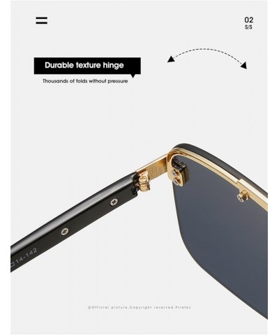 Metal Fashion Outdoor Vacation Beach Driving Sunglasses for Men and Women (Color : 7, Size : 1) 1 5 $13.68 Designer