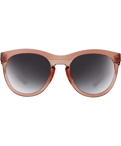 Women's La Reina Round Sunglasses Rose/Silver Reflex $38.32 Round