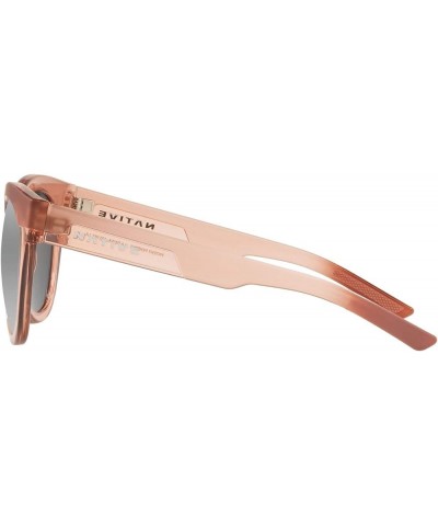 Women's La Reina Round Sunglasses Rose/Silver Reflex $38.32 Round